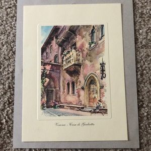Verona, Italy watercolor